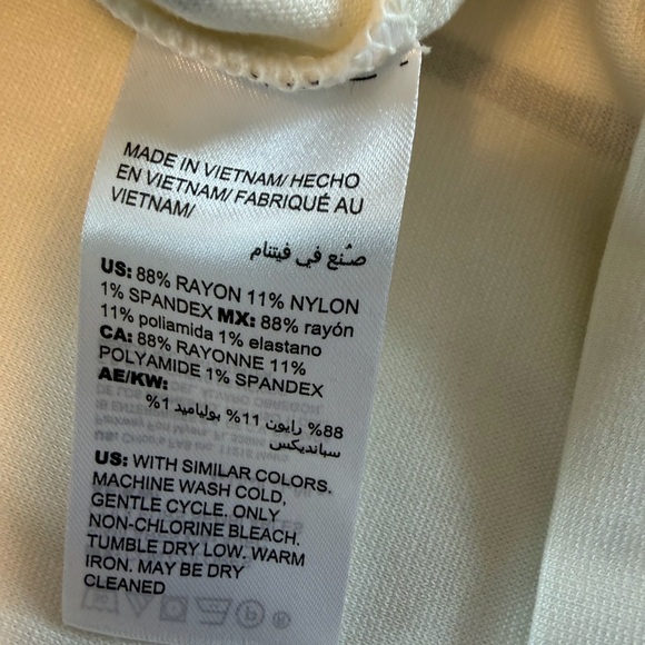 Women's Cream and Black Plaid Top - Picture 5 of 9